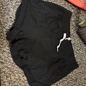 PINK Victoria's Secret Black Athletic Shorts